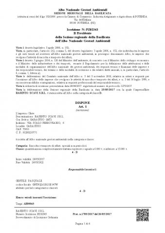 Albo Gestori Ambientali